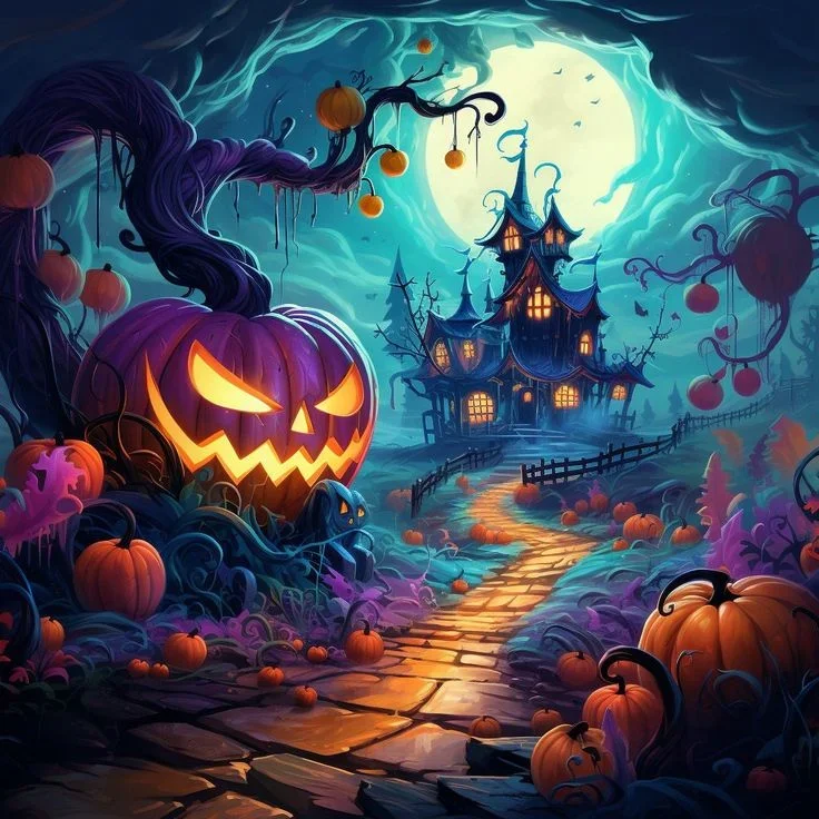 5D Diamond Painting - Halloween