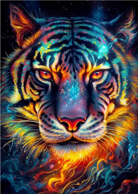 5D Diamond Painting - Tiger