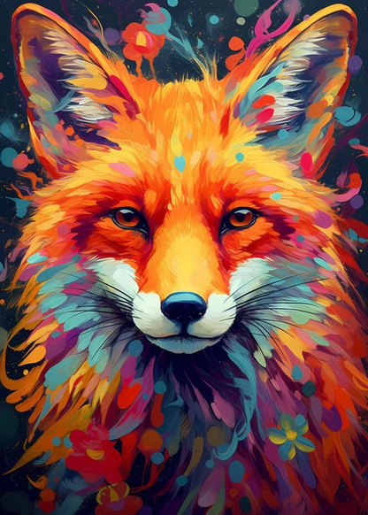 5D Diamond Painting - Fuchs