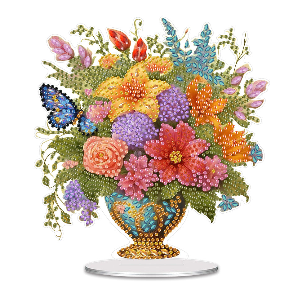 Diamond Painting Dekoration Ornament - Blumen