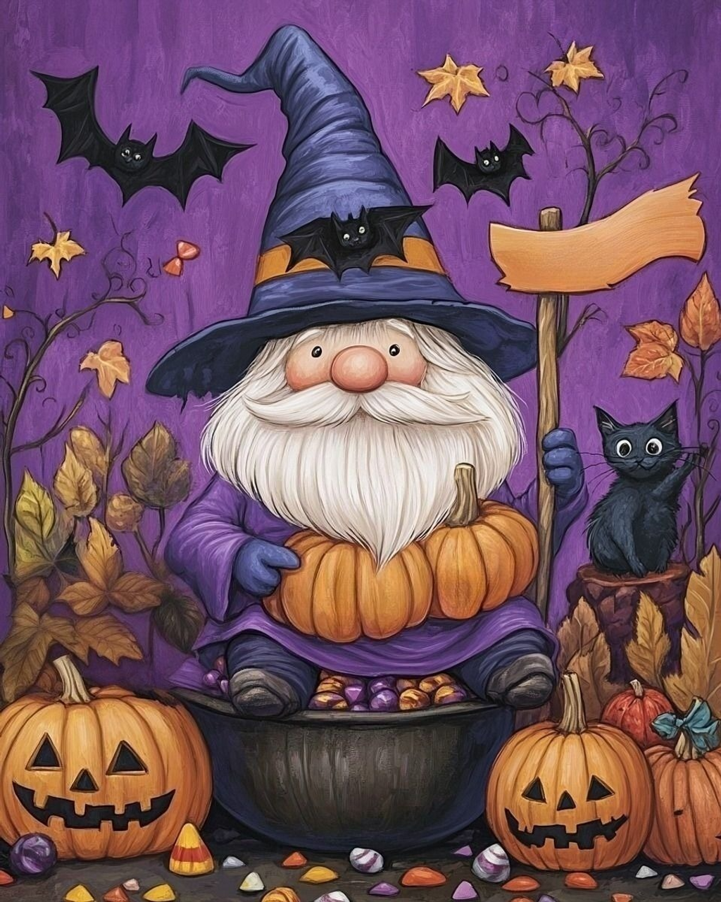 5D Diamond Painting - Halloween