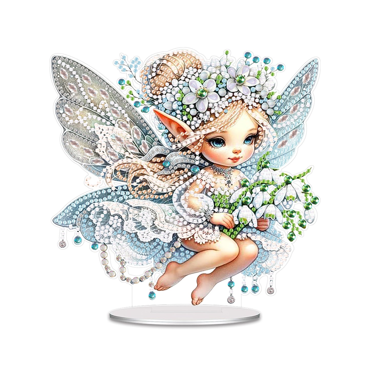 Diamond Painting Dekoration Ornament - Elf