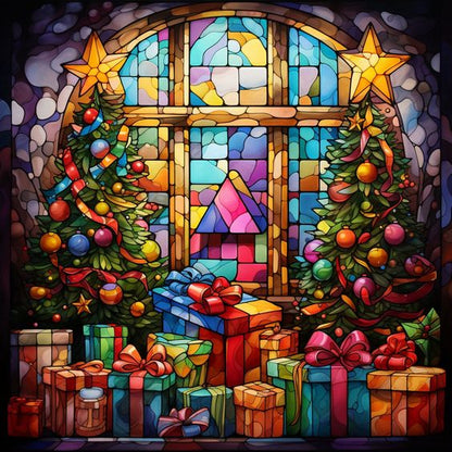 5D Diamond Painting - Weihnachtstag