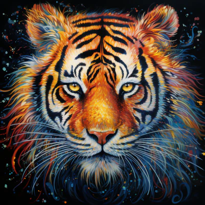 5D Diamond Painting - Tiger