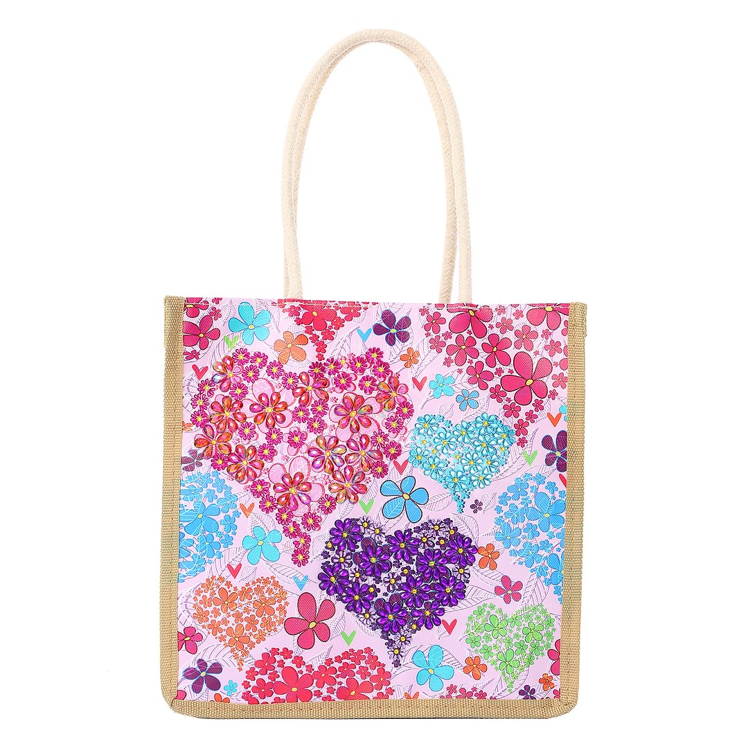 Diamond Painting Handtasche - Herzförmig