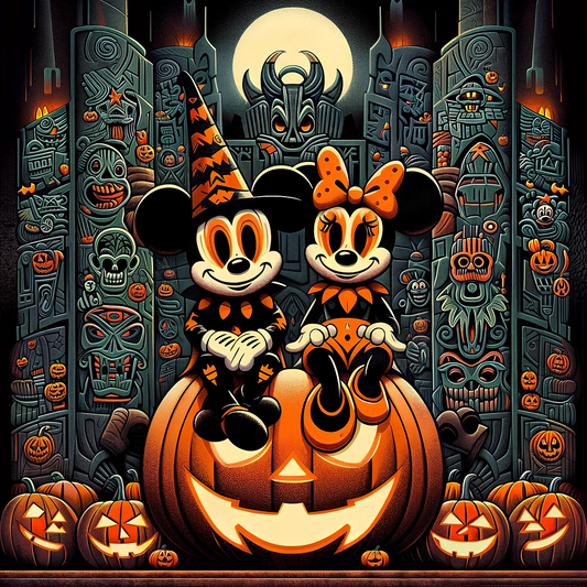 5D Diamond Painting - Halloween Cartoon