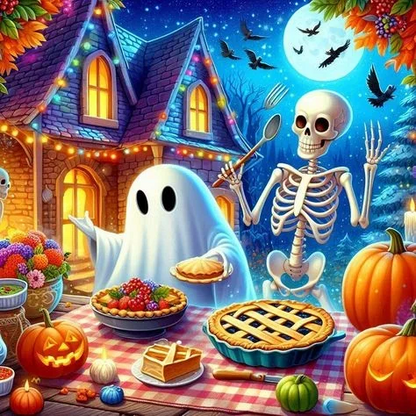 5D Diamond Painting - Halloween