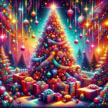 5D Diamond Painting - Weihnachtstag