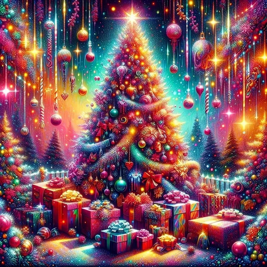 5D Diamond Painting - Weihnachtstag