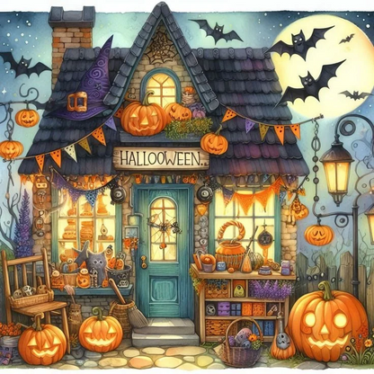 5D Diamond Painting - Halloween