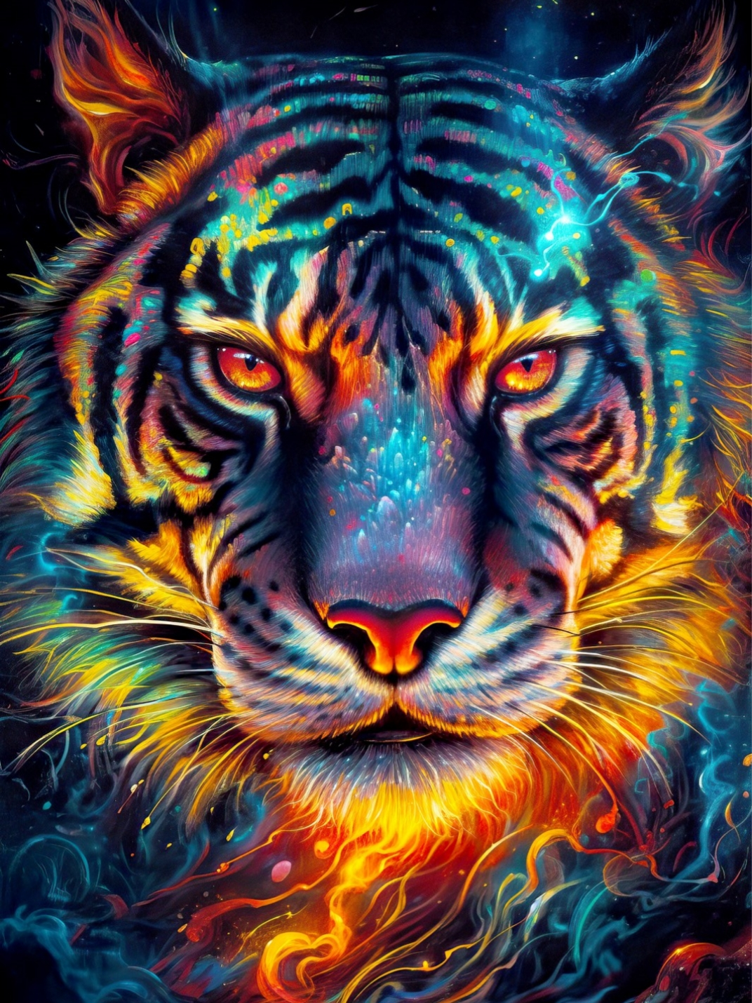 5D Diamond Painting - Tiger