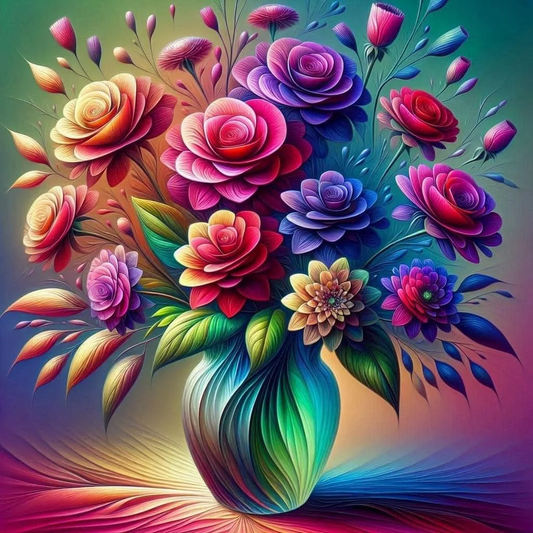 5D Diamond Painting - Blumen