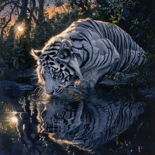 5D Diamond Painting - Tiger