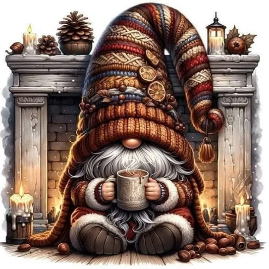 5D Diamond Painting - Weihnachtswichtel