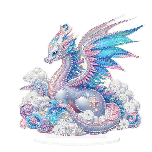 Diamond Painting Dekoration Ornament - Junger Drache