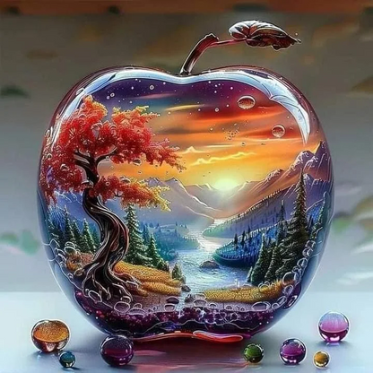 5D Diamond Painting - Fantasy Apfel