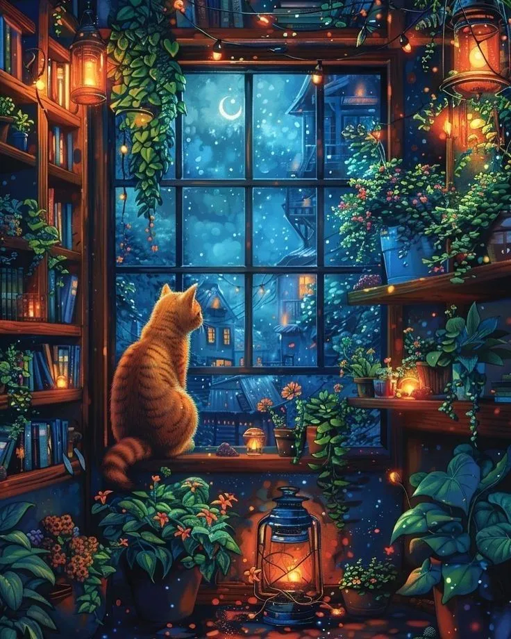 5D Diamond Painting - Katze